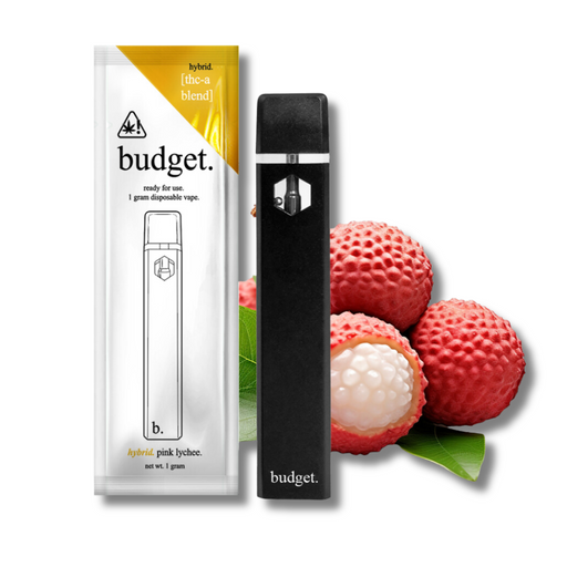 Budget THCA Disposable 1G - Pink Lychee Hybrid