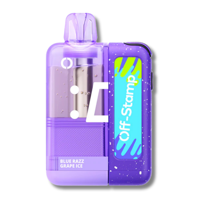 Lost Mary Off-Stamp X-Cube Crystal Cube 35K Disposable Kit - Blue Razz Grape Ice