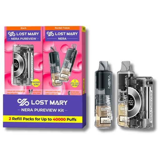 Rocket Freeze - Lost Mary Nera Pureview 40K Disposable Vape Full Kit