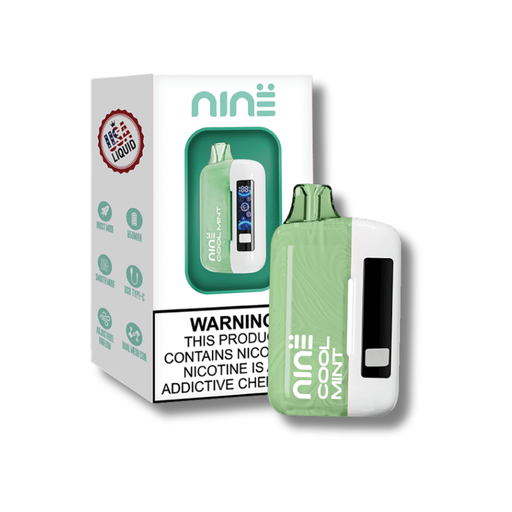 UNO NiNe 30K Cool Mint Disposable Vape Kit