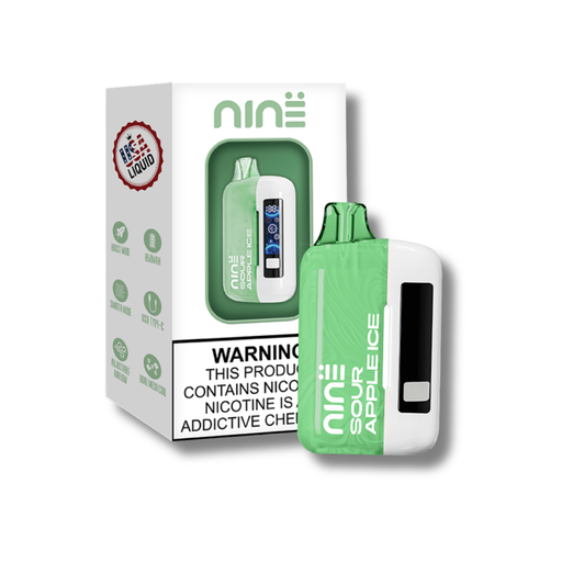 UNO NiNe 30K Sour Apple Ice Disposable Kit
