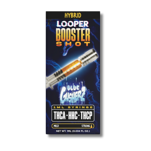 Looper THCA Booster Shot 1G Syringe - Blue Gusherz Hybrid