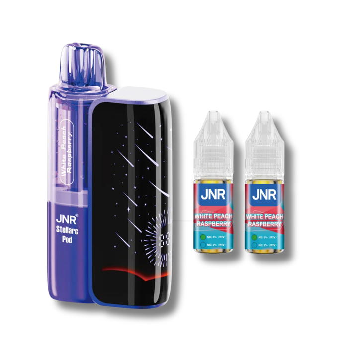 JNR Stellarc 100K Disposable Kit - White Peach Raspberry