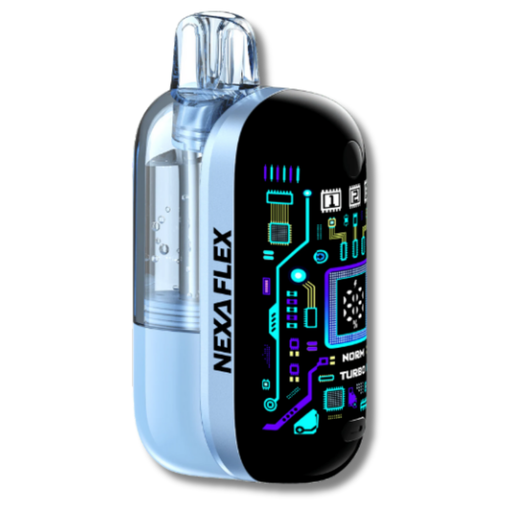 NEXA Flex Flavor Booster Visible 40K Disposable Kit- Blue Razz Ice Flavor