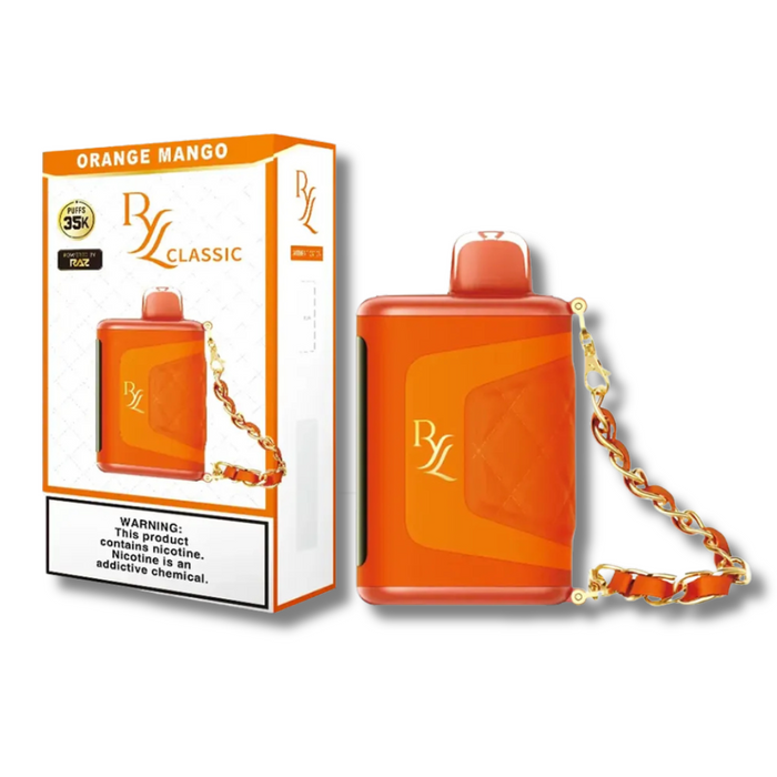 RAZ RYL Classic Disposable Vape 35K - Orange Mango