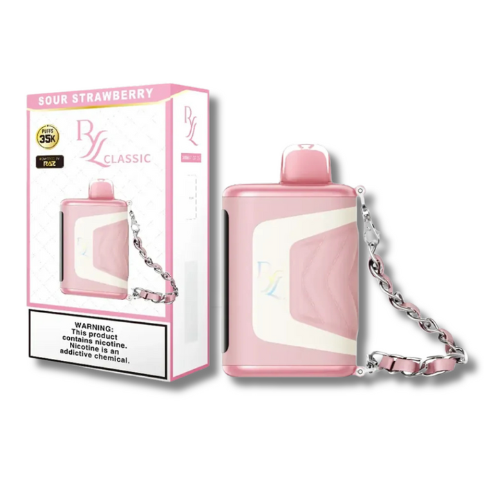 RAZ RYL Classic Disposable Vape 35K - Sour Strawberry