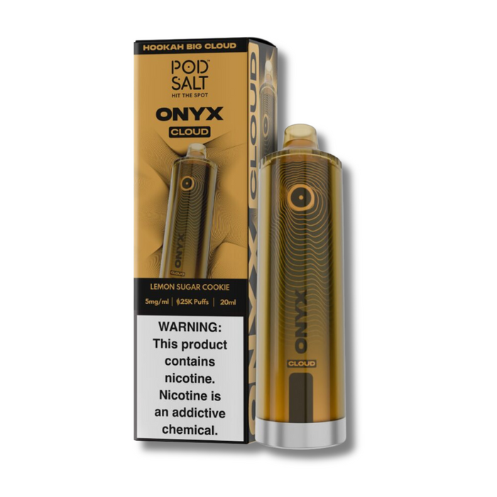 Lemon Sugar Cookie - Pod Salt ONYX Cloud Disposable Vape 25K