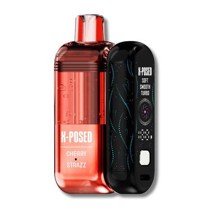 X-Posed Disposable Vape Kit 35K - Cherry Strazz