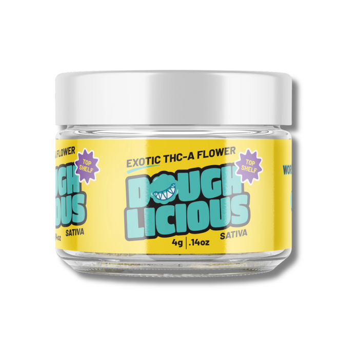 DoughLicious Exotic THCA Flower 4 Grams - Laffy Taffy