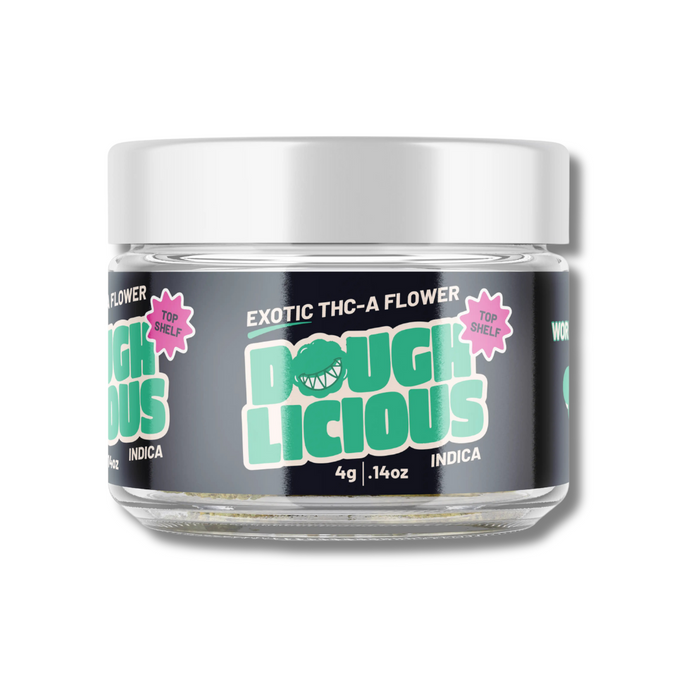 DoughLicious Exotic THCA Flower 4 Grams - Monster Cookies