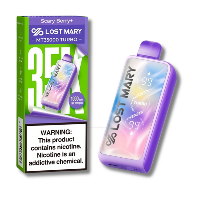 Lost Mary MT35000 Turbo Disposable Vape - Scary Berry+