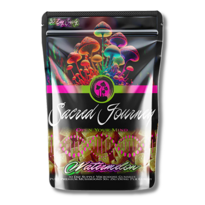Watermelon - Sacred Journey Magic Mushroom Gummies 30 Count