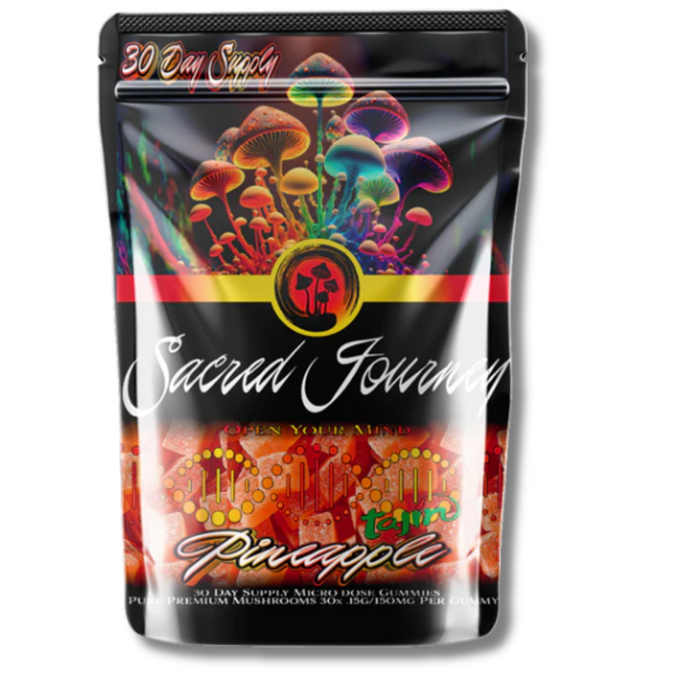 Pineapple - Sacred Journey Magic Mushroom Gummies 30 Count
