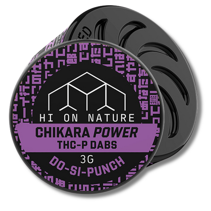 Hi On Nature THCP Chikara Power 3G Dabs - Do-Si-Punch Strain