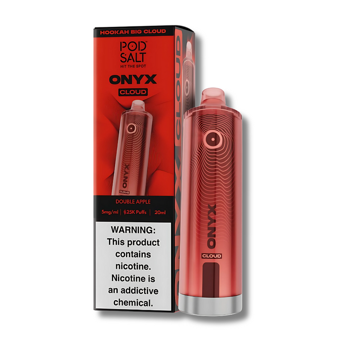 Pod Salt ONYX Cloud Disposable Vape 25K - Double Apple
