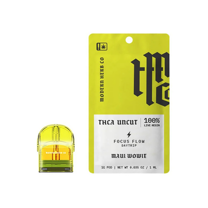 Modern Herb Co THCA Uncut Live Resin Disposable Pod 1G - Maui Wowie