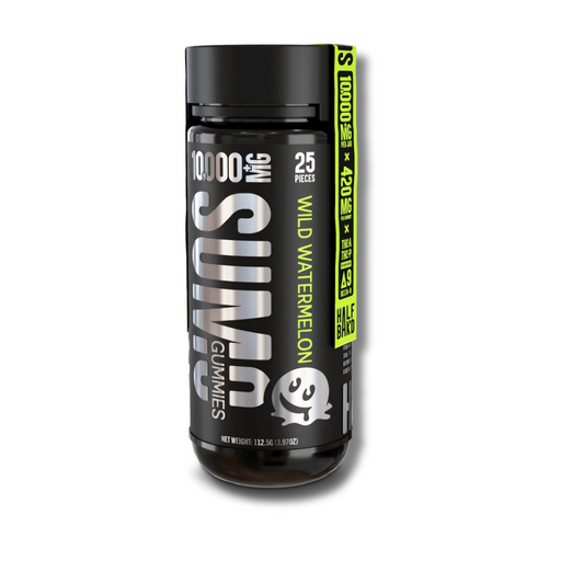 Half Bak'd Sumo Gummies 10,000MG Jar - Wild Watermelon Flavor
