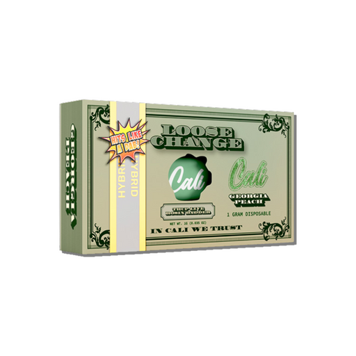 Cali Extrax Loose Change THCP 1G Disposable- Georgia Peach