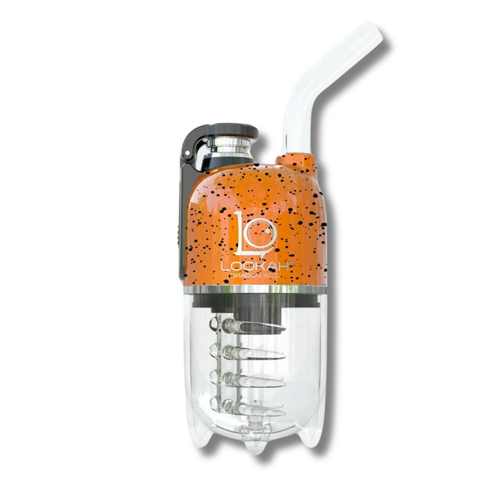 Lookah Dragon Egg Dab Rig orange with black