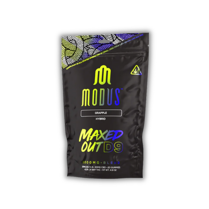 Modus Maxed Out Delta 9 CBD Gummies 1000mg