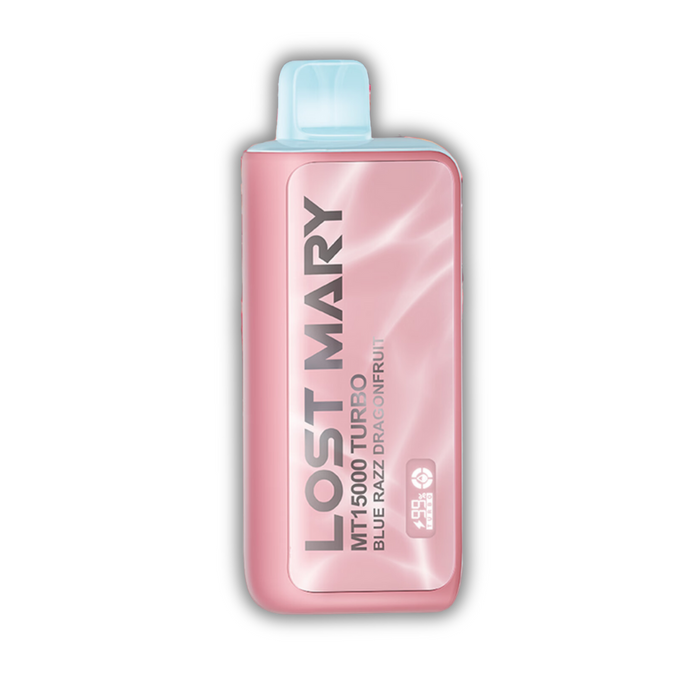 Lost Mary Turbo MT15000 Disposable 5 New Flavors Blue Razz Dragonfruit