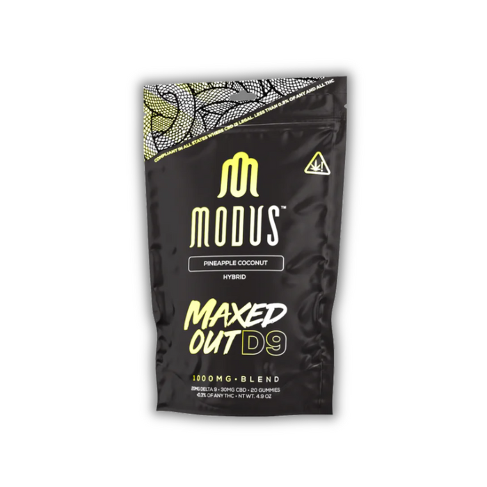 Modus Maxed Out Delta 9 CBD Gummies 1000mg