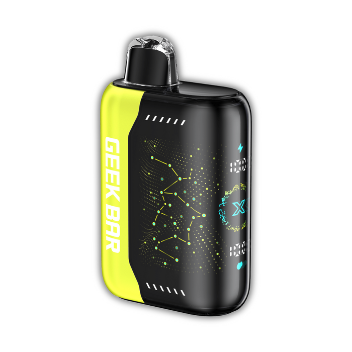 Geek Bar Pulse X 25K Disposable Vape Lemon Heads 18mL rechargeable