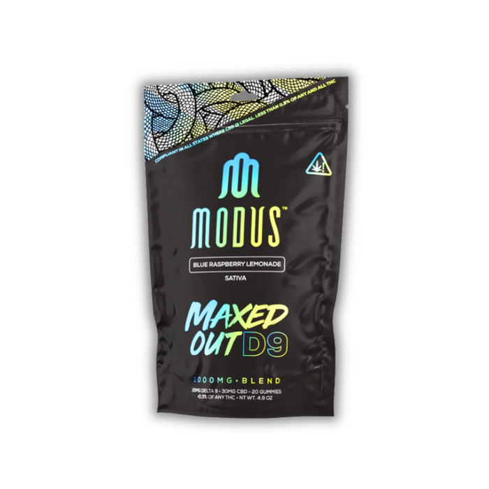 Modus Maxed Out Delta 9 CBD Gummies 1000mg