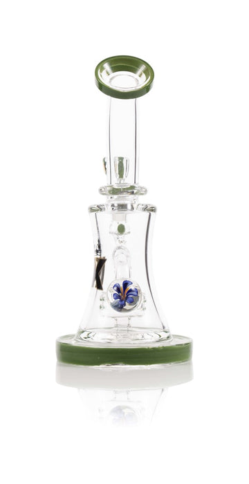 7″ Flower Marble Mini Water Pipe/ Rig
