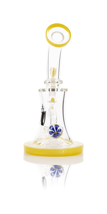 7″ Flower Marble Mini Water Pipe/ Rig