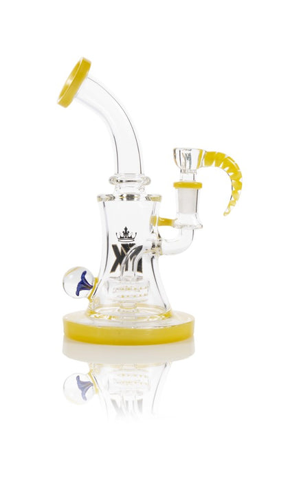 7″ Flower Marble Mini Water Pipe/ Rig