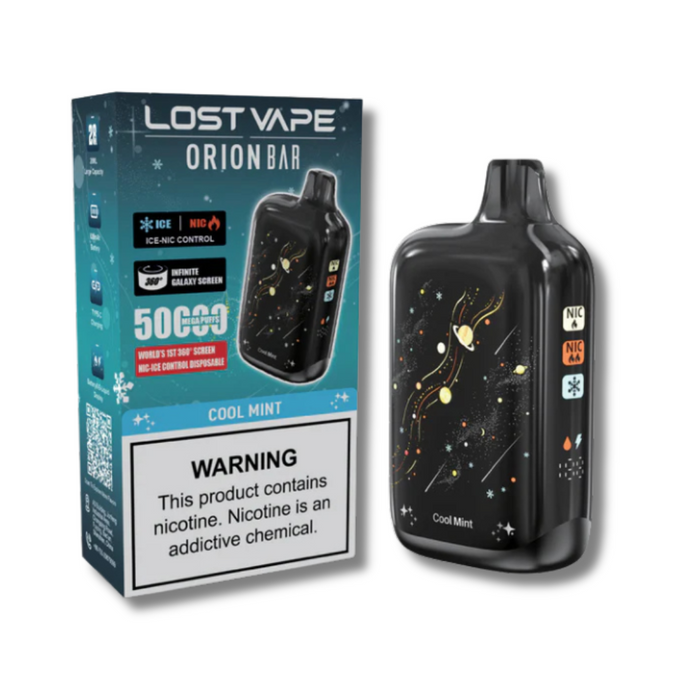 Lost Vape Orion Bar 50K Disposable Ice-Nic Control - Cool Mint