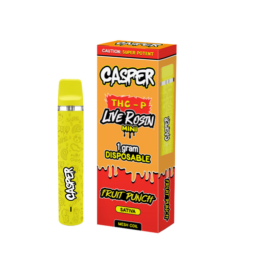 Casper THCP Live Rosin Mini Disposable 1G - Fruit Punch 