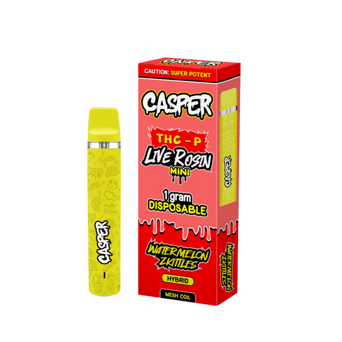 Casper THCP Live Rosin Mini Disposable 1G  - Watermelon Zkittles 