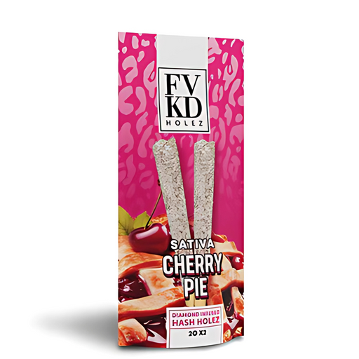 FVKD Diamond Infused Hash Holez THCA Pre-Rolls 2CT.  - Cherry Pie (Sativa)