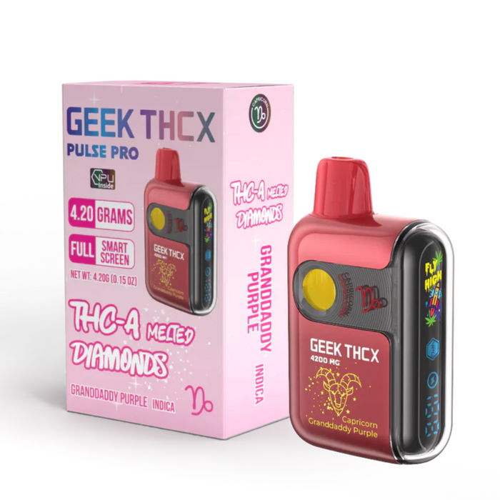 Geek THCX Pulse Pro Melted THCA Diamonds 4.2G Disposable
