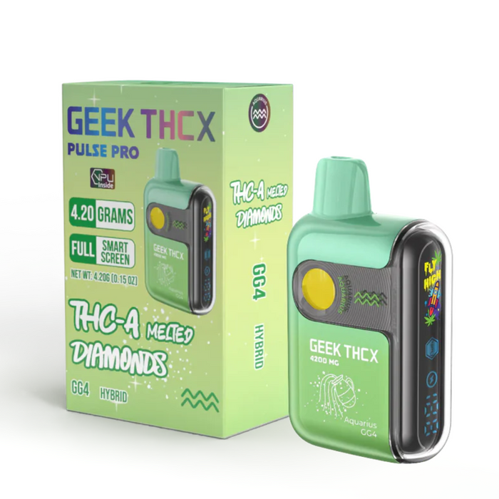 Geek THCX Pulse Pro Melted THCA Diamonds 4.2G Disposable