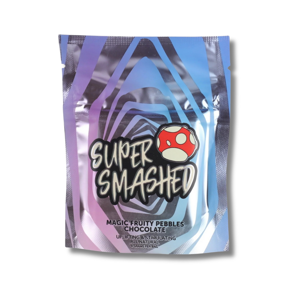 Super Smashed Magic Mushroom Chocolate Bar 4G - Fruity Pebbles Flavor