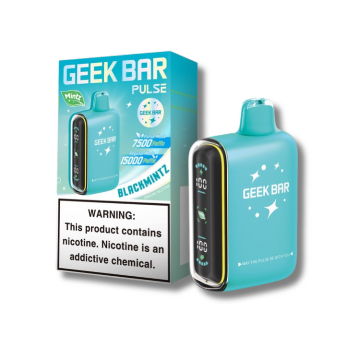 BlackMintz Geek Bar Pulse 15K Mintz Edition Disposable