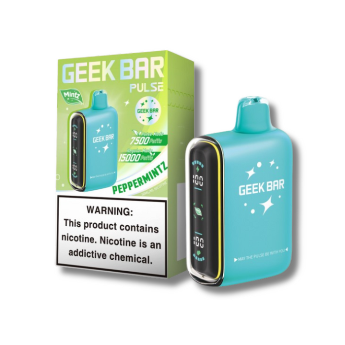 PepperMintz Geek Bar Pulse 15K Mintz Edition Disposable