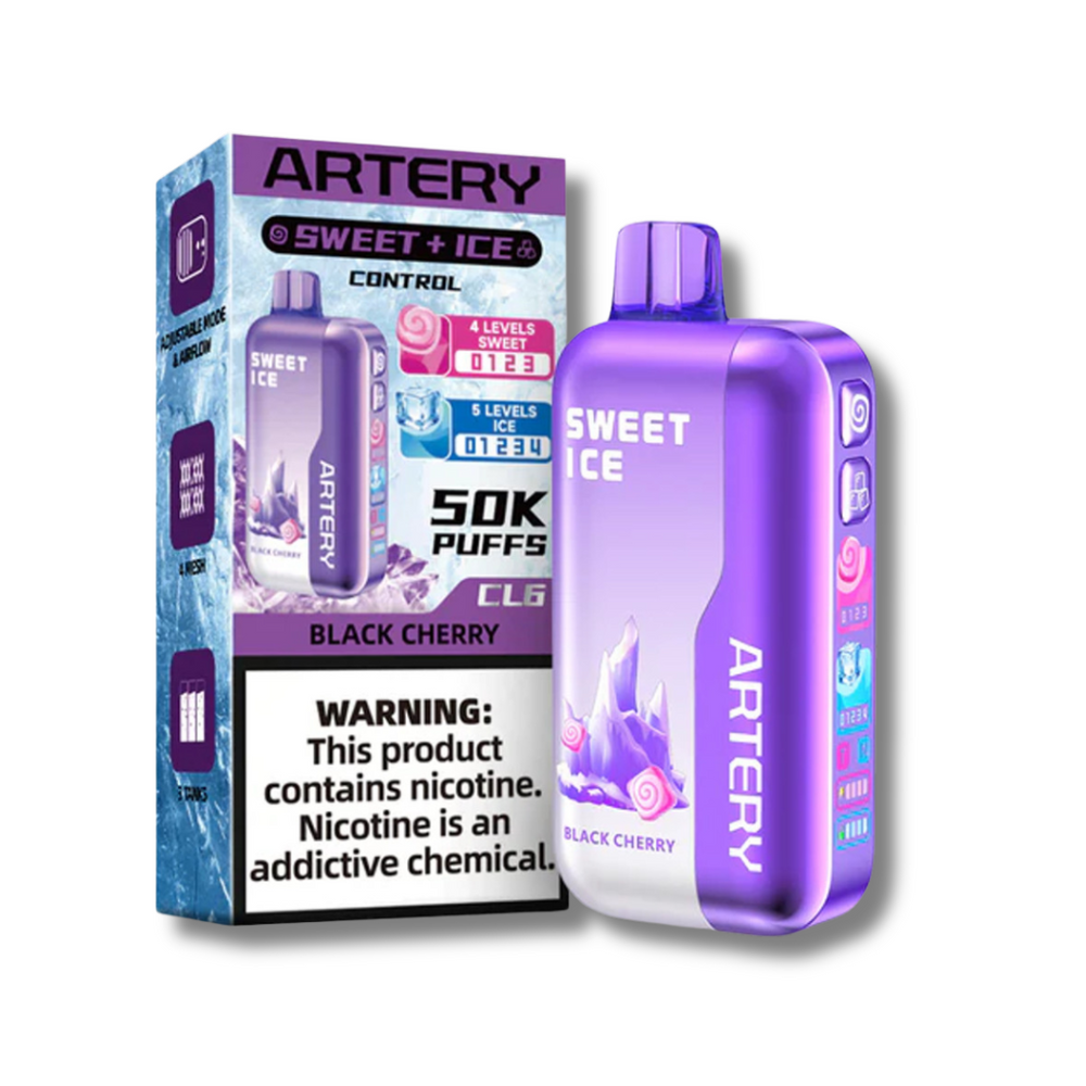 Artery CL6 Sweet + Ice Control 50K Dispsosable