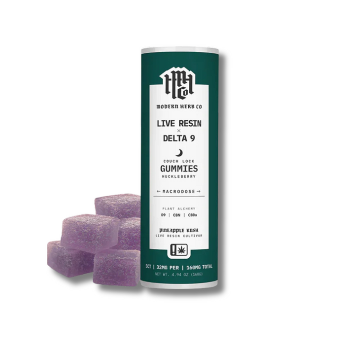 Modern Herb Co Live Resin Delta 9 Gummies 20CT.