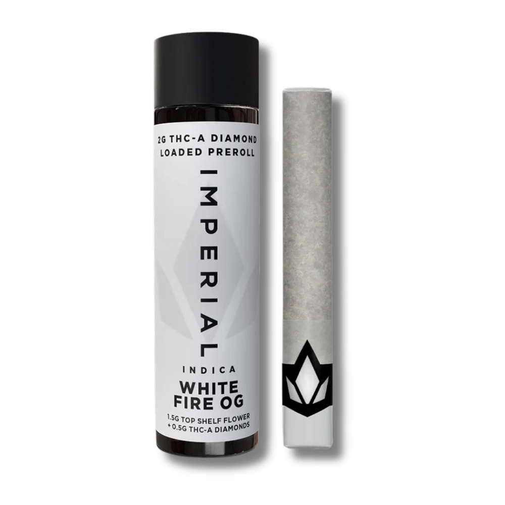 Imperial THCA Diamond Pre-Roll 2 Grams - White Fire OG (Indica)