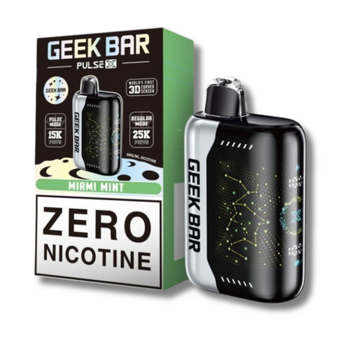 Miami Mint Geek Bar Pulse X 25K Zero Nicotine Disposable