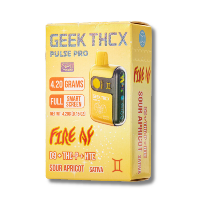 Sour Apricot Geek Bar THCX Pulse Pro Disposable 4.2G