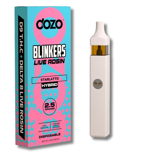 Dozo Delta 9 + Delta 8 Live Rosin Disposable 2.5 Grams - Starlatto