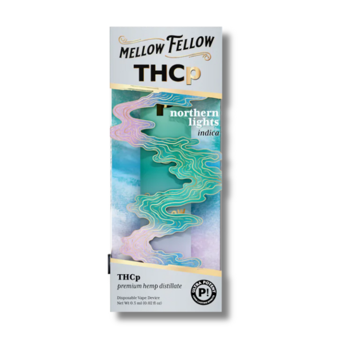 Mellow Fellow THC-P .5 Disposable Vape Indica Northern Lights