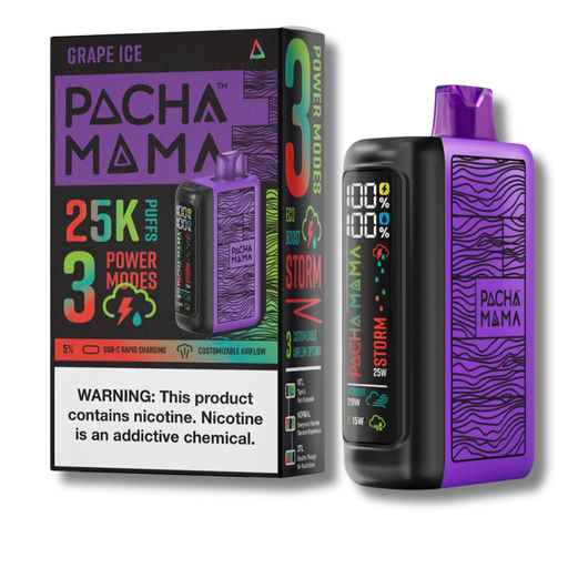 PachaMama 25K Disposable Vape - Grape Ice