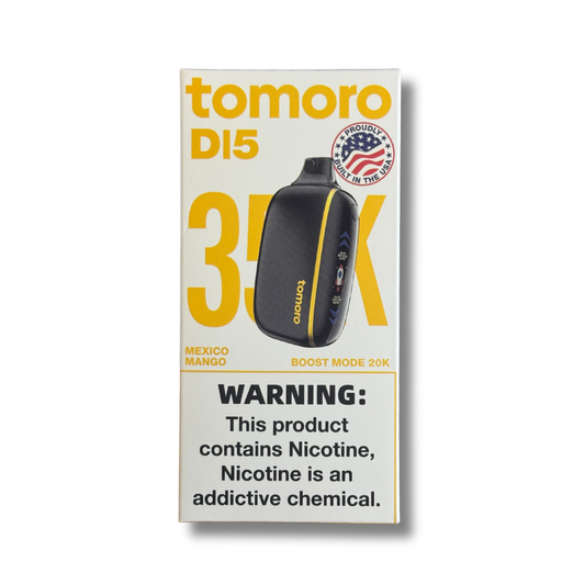 Tomoro D15 Disposable Vape 35K - MEXICO MANGO