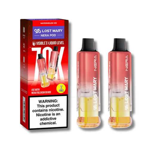 Lost Mary NERA FullView 70K Replacement Pods 24mL - Watermelon Ice Flavor